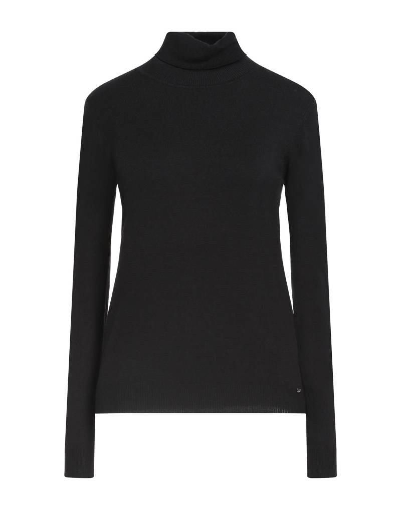 WHITE WISE Rollkragenpullover Damen Schwarz von WHITE WISE