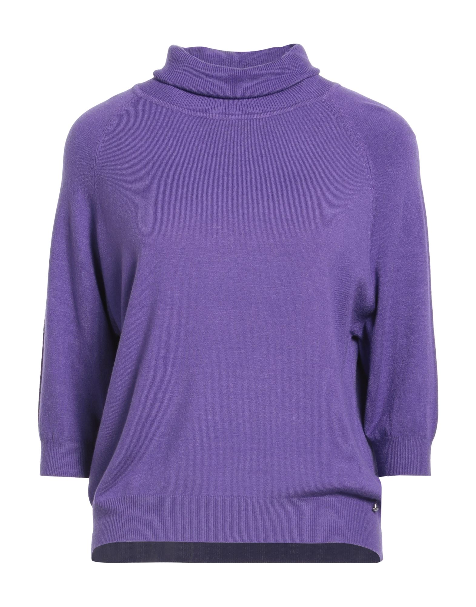 WHITE WISE Rollkragenpullover Damen Violett WHITE WISE Rollkragenpullover Damen Violett von WHITE WISE