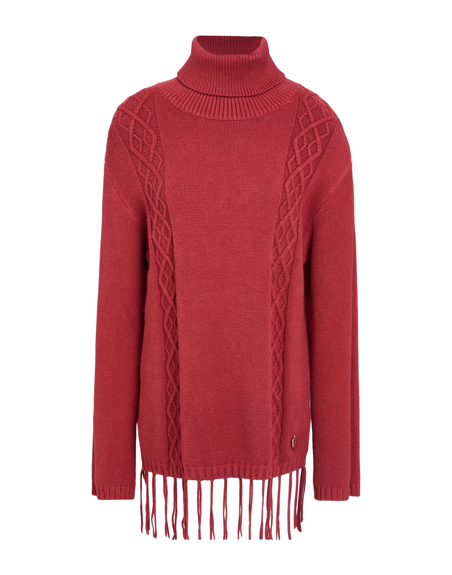 WHITE WISE Rollkragenpullover Damen Ziegelrot WHITE WISE Rollkragenpullover Damen Ziegelrot von WHITE WISE