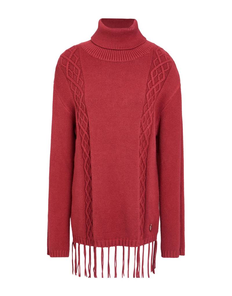 WHITE WISE Rollkragenpullover Damen Ziegelrot von WHITE WISE