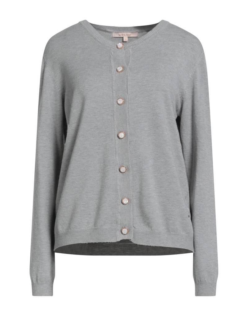 WHITE WISE Strickjacke Damen Grau WHITE WISE Strickjacke Damen Grau von WHITE WISE