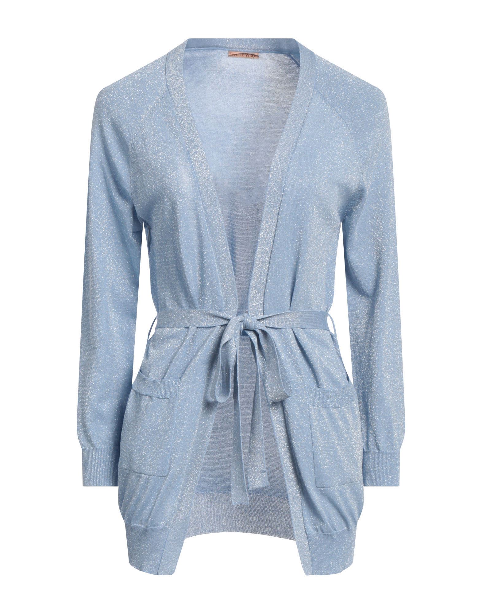 WHITE WISE Strickjacke Damen Himmelblau WHITE WISE Strickjacke Damen Himmelblau von WHITE WISE