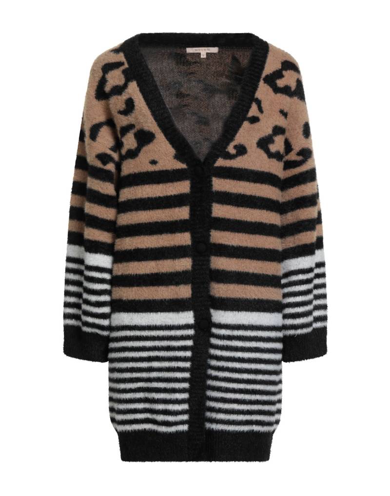 WHITE WISE Strickjacke Damen Kamel von WHITE WISE