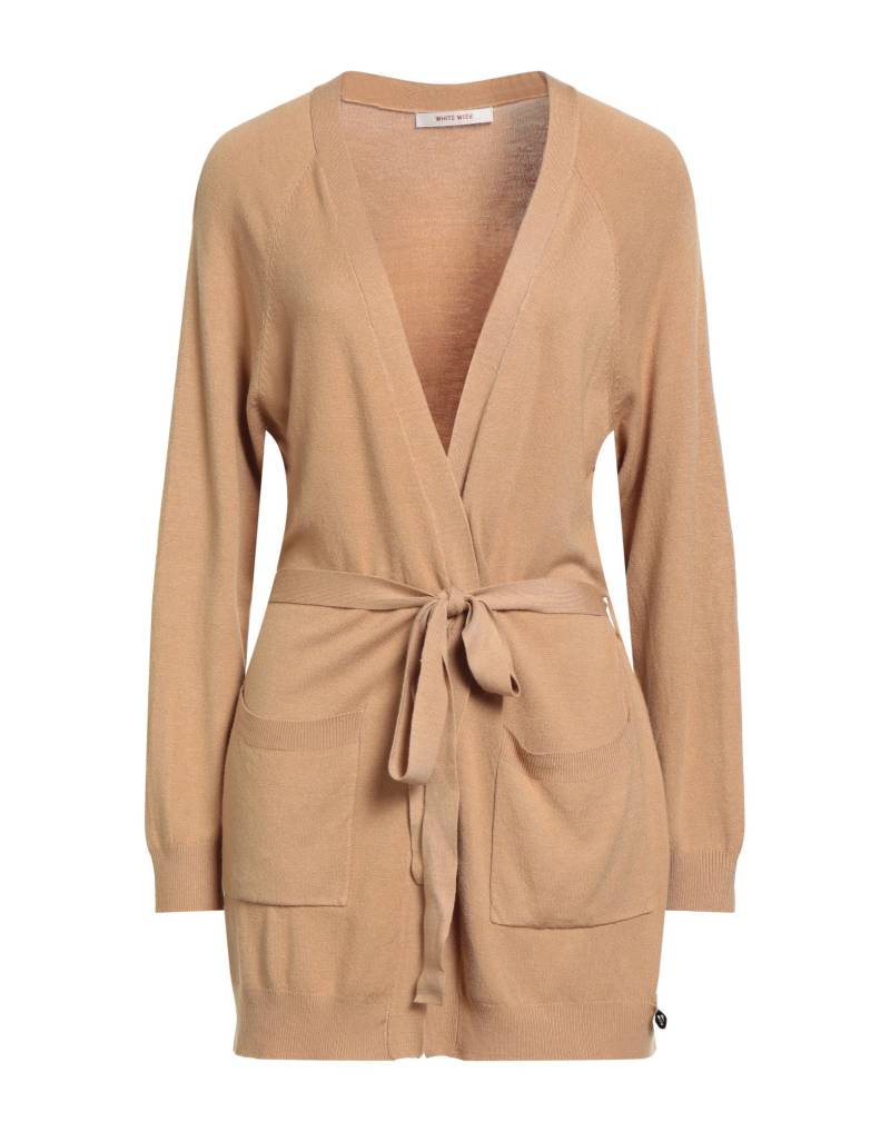 WHITE WISE Strickjacke Damen Kamel von WHITE WISE