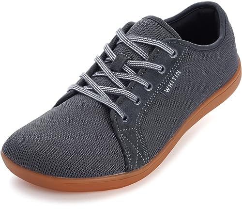 WHITIN Damen Wide Toe Box Road Running Shoe + Zero Drop, Graugummi, 38.5 EU von WHITIN