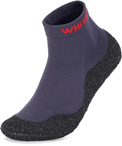WHITIN Zero Drop Laufschuhe für Herren + breite Zehen-Box, Grau, 43 EU von WHITIN