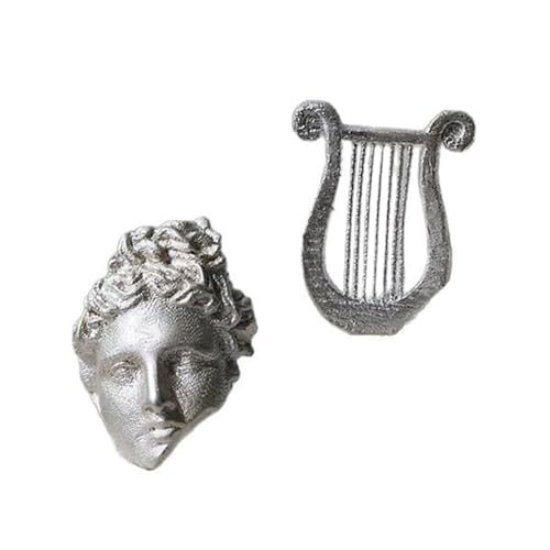 Elegante Ohrringe Lyre Form Asymmetrischer Tropfen Für Hochzeitsbekleidung Partyzubehör Einzigartige Tägliche Verschleißohrringe Geeignet von WHKM