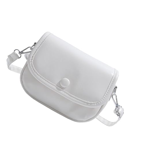 Frauen Umhängetasche Stilvolle Kleine Quadratische PU Leder Boten Korean Styles Crossbody Damen Pendeln Frauen Schulter PU Leder Crossbody Korean Styles Messenger von WHKM
