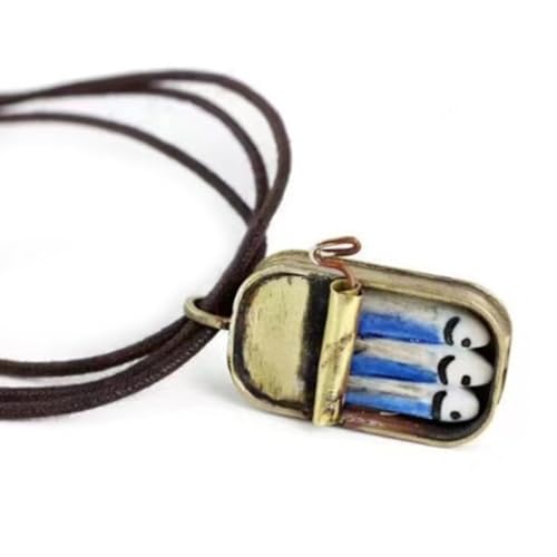 WHKM Artistic Sardine Tin Hanging Decoration Stylish Sardine Can Decoration for Creative Individuals and Art Enthusiasts WHKM Artistic Sardine Tin Hanging Decoration Stylish Sardine Can Decoration for Creative Individuals and Art Enthusiasts von WHKM