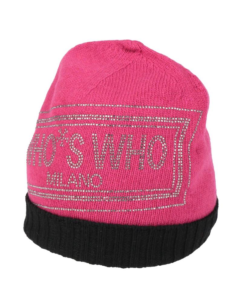 WHO*S WHO Mützen & Hüte Damen Fuchsia WHO*S WHO Mützen & Hüte Damen Fuchsia von WHO*S WHO