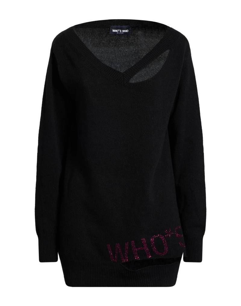WHO*S WHO Pullover Damen Schwarz von WHO*S WHO
