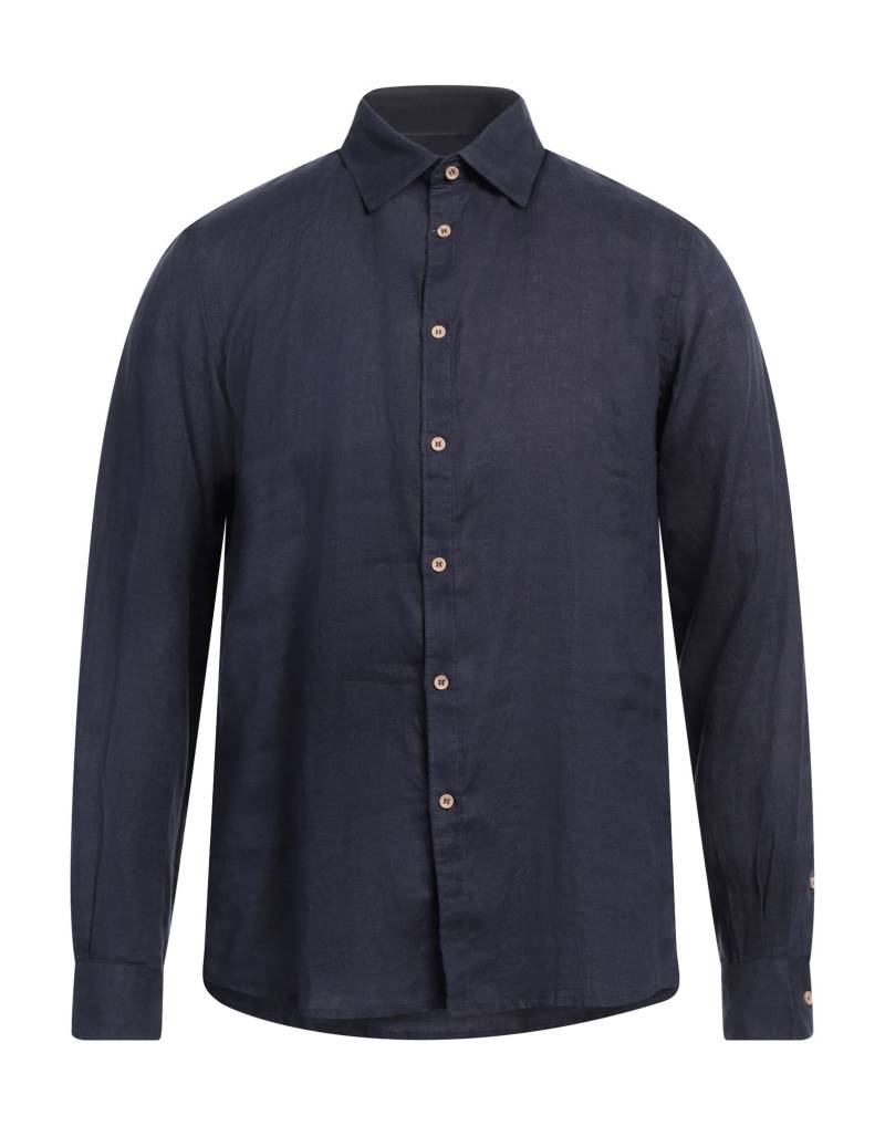 WHY NOT BRAND Hemd Herren Nachtblau von WHY NOT BRAND