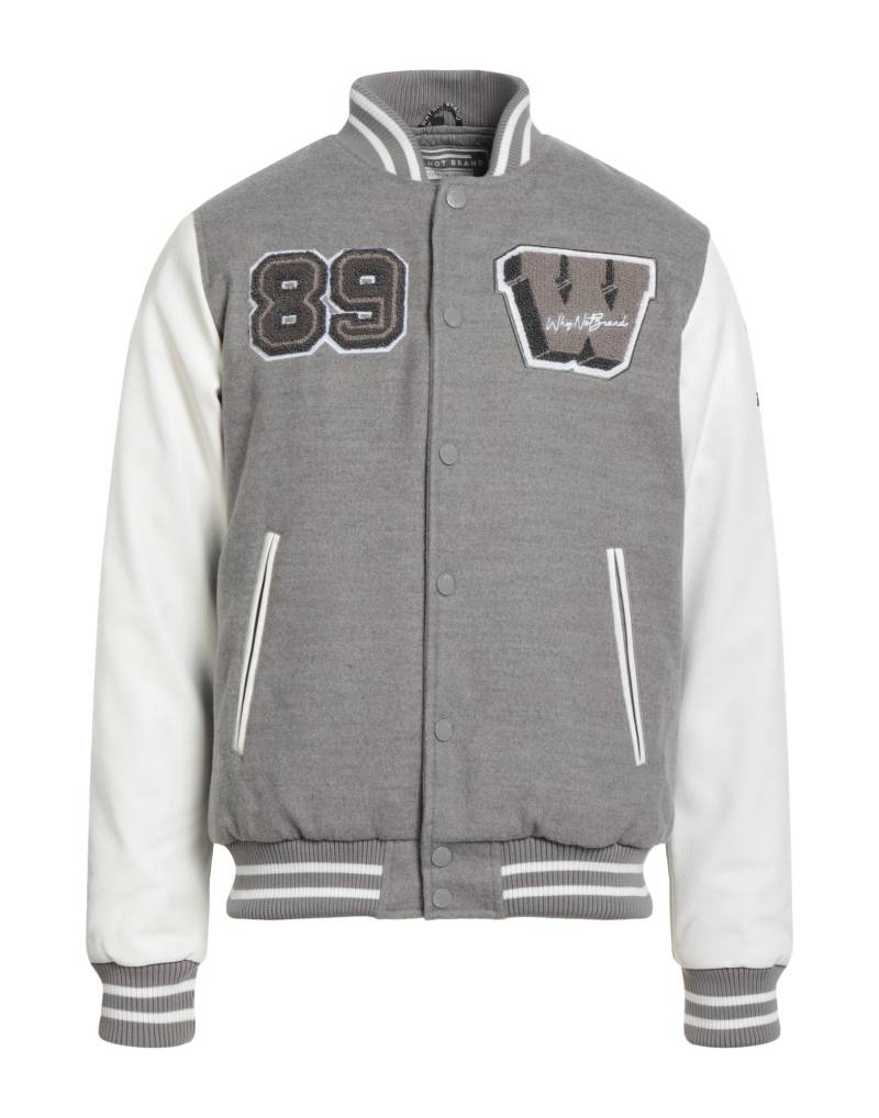WHY NOT BRAND Jacke & Anorak Herren Grau von WHY NOT BRAND
