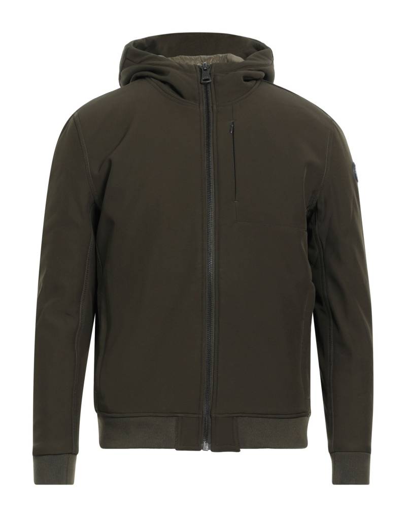WHY NOT BRAND Jacke & Anorak Herren Militärgrün von WHY NOT BRAND