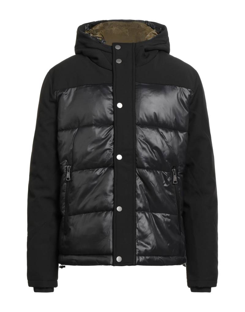 WHY NOT BRAND Pufferjacke & Daunenjacke Herren Schwarz von WHY NOT BRAND