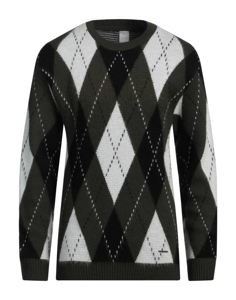 WHY NOT BRAND Pullover Herren Dunkelgrün von WHY NOT BRAND