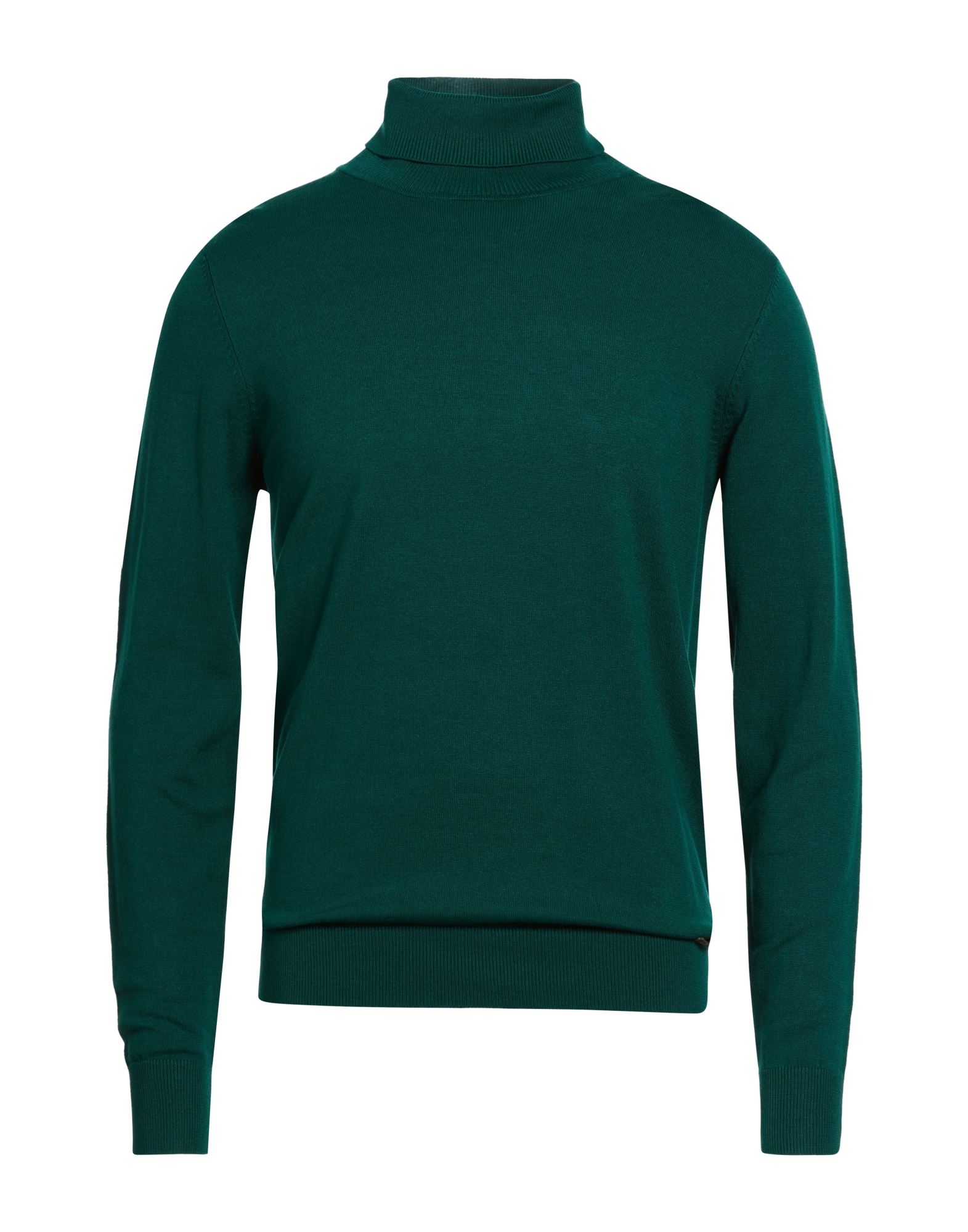 WHY NOT BRAND Rollkragenpullover Herren Dunkelgrün von WHY NOT BRAND