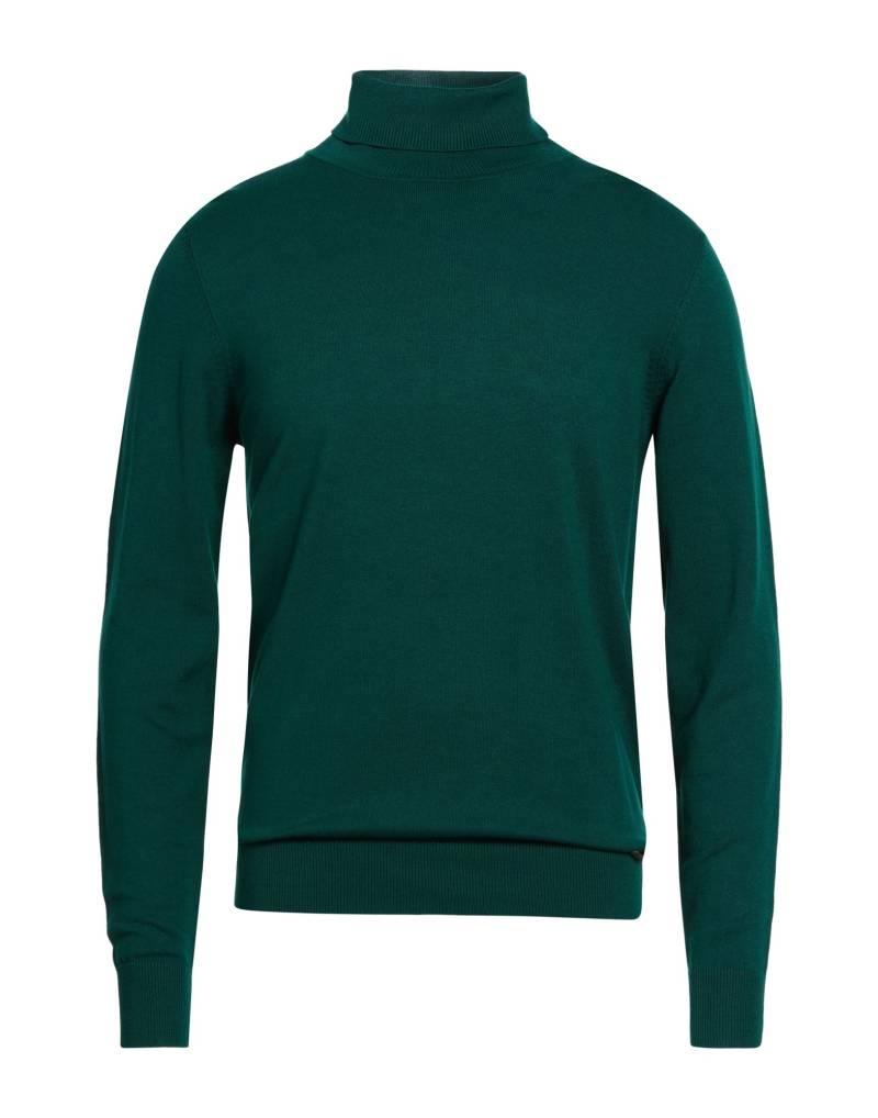 WHY NOT BRAND Rollkragenpullover Herren Dunkelgrün von WHY NOT BRAND