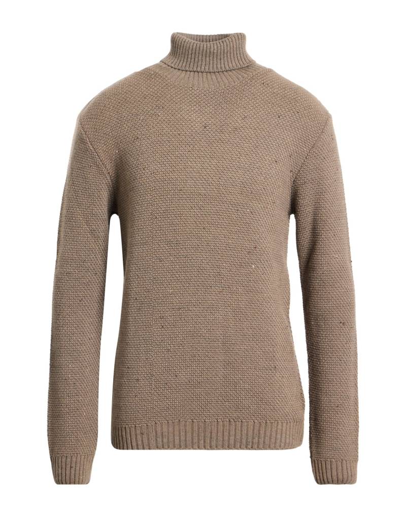 WHY NOT BRAND Rollkragenpullover Herren Khaki von WHY NOT BRAND
