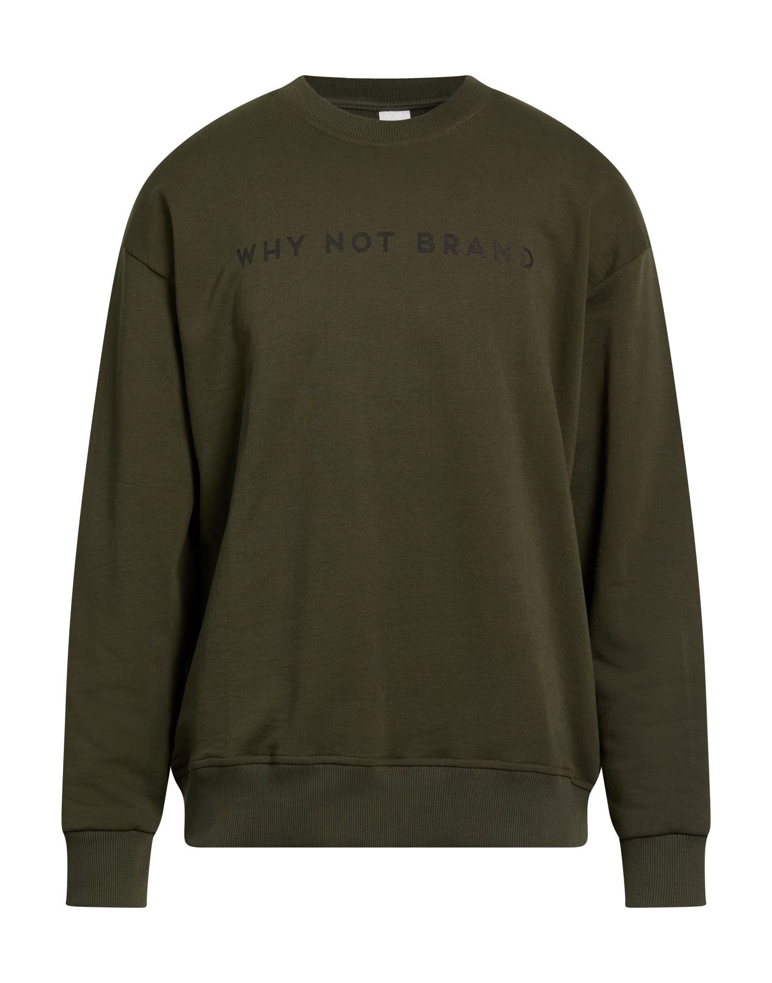 WHY NOT BRAND Sweatshirt Herren Dunkelgrün von WHY NOT BRAND