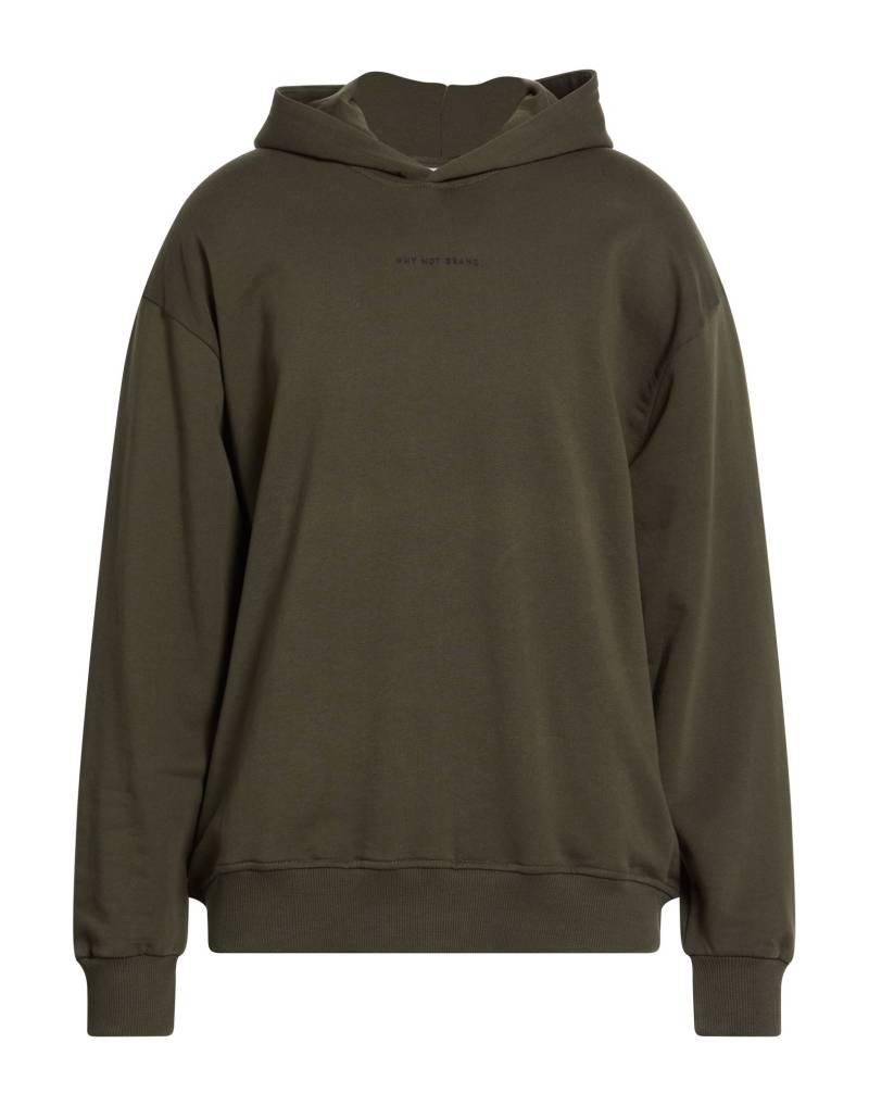 WHY NOT BRAND Sweatshirt Herren Militärgrün von WHY NOT BRAND