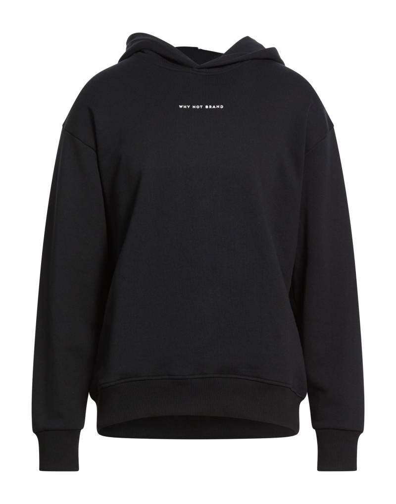 WHY NOT BRAND Sweatshirt Herren Schwarz von WHY NOT BRAND
