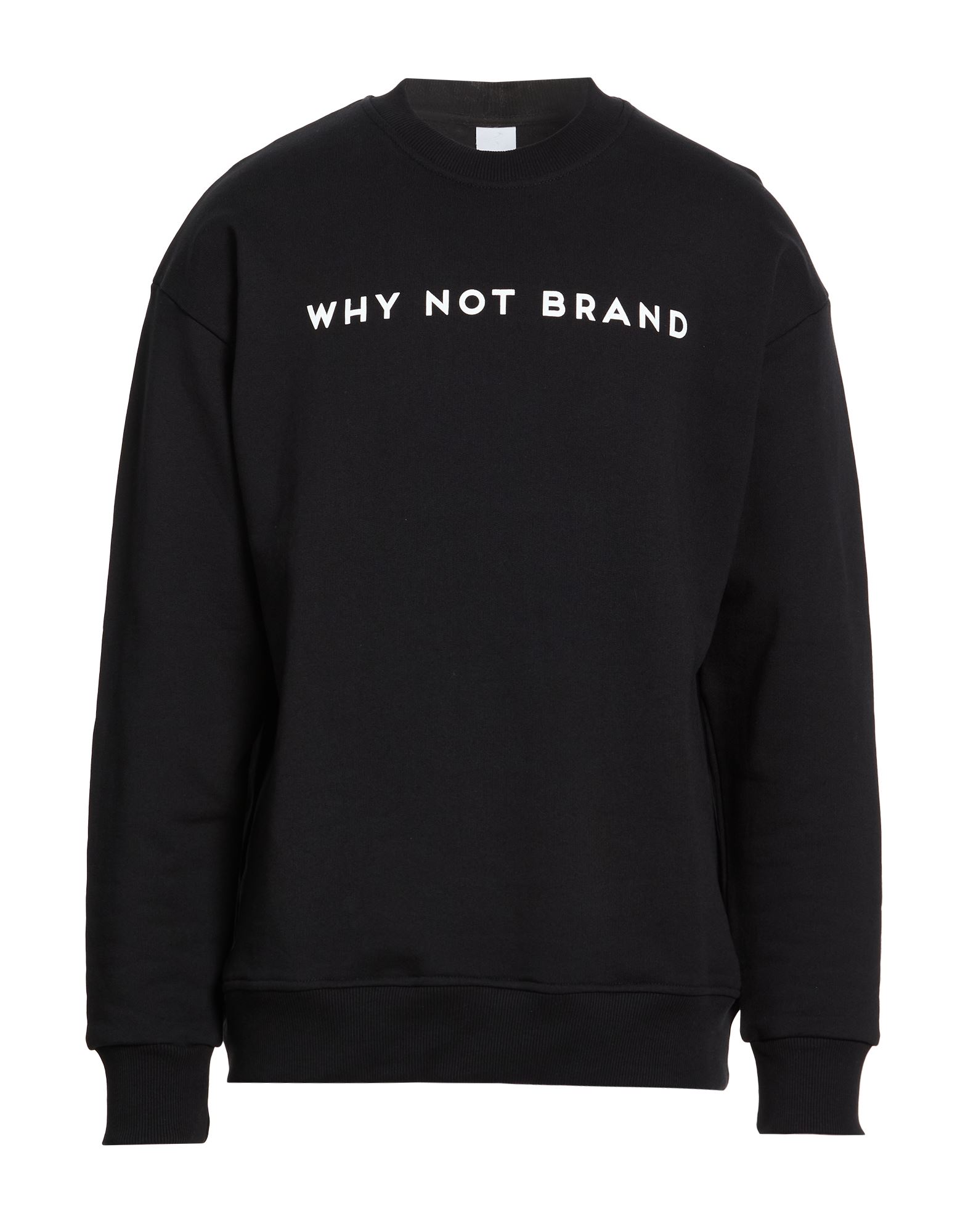 WHY NOT BRAND Sweatshirt Herren Schwarz von WHY NOT BRAND