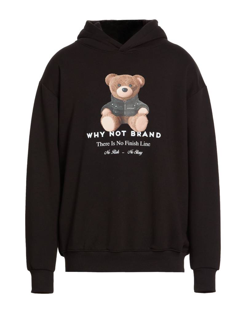 WHY NOT BRAND Sweatshirt Herren Schwarz von WHY NOT BRAND