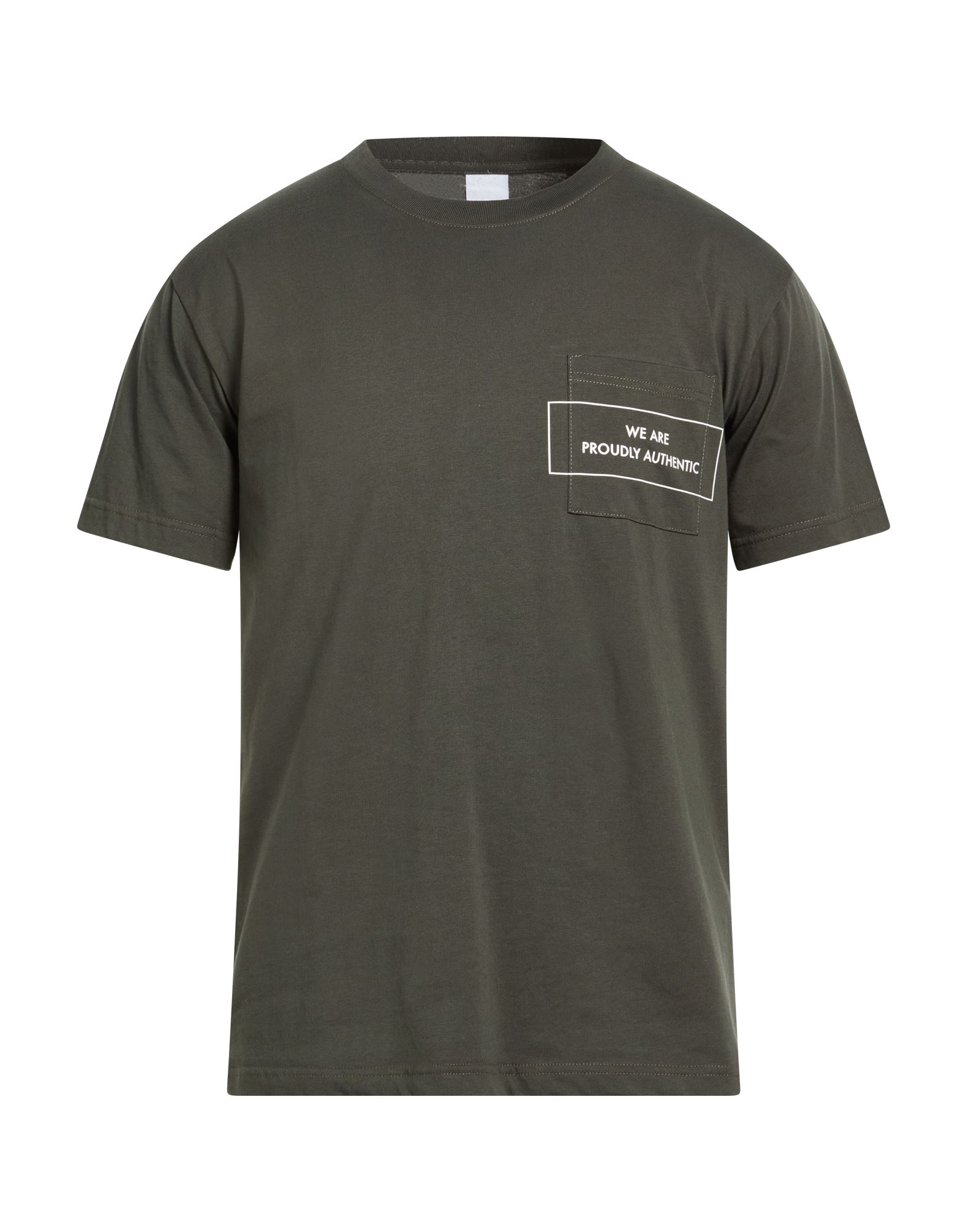 WHY NOT BRAND T-shirts Herren Militärgrün von WHY NOT BRAND