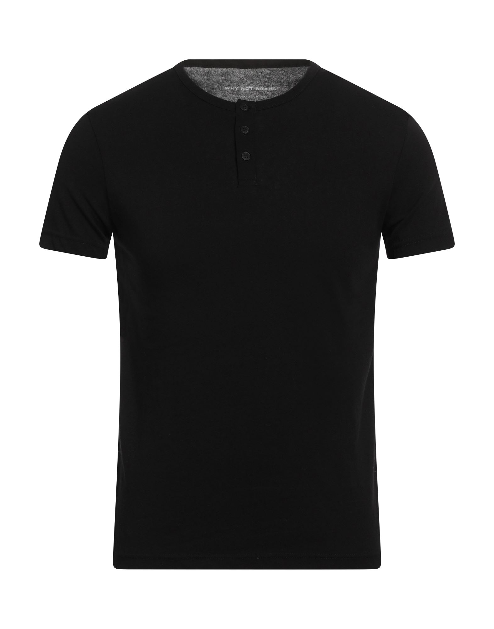 WHY NOT BRAND T-shirts Herren Schwarz von WHY NOT BRAND