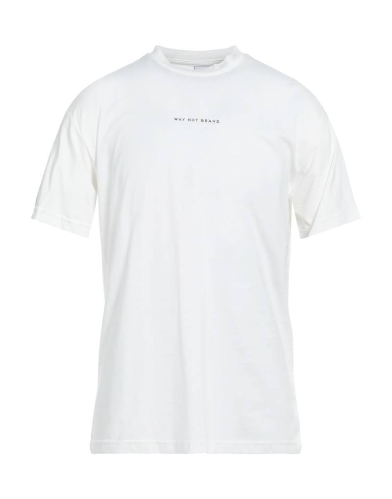 WHY NOT BRAND T-shirts Herren Weiß von WHY NOT BRAND