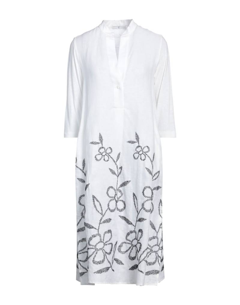 WHYCI Midi-kleid Damen Weiß von WHYCI