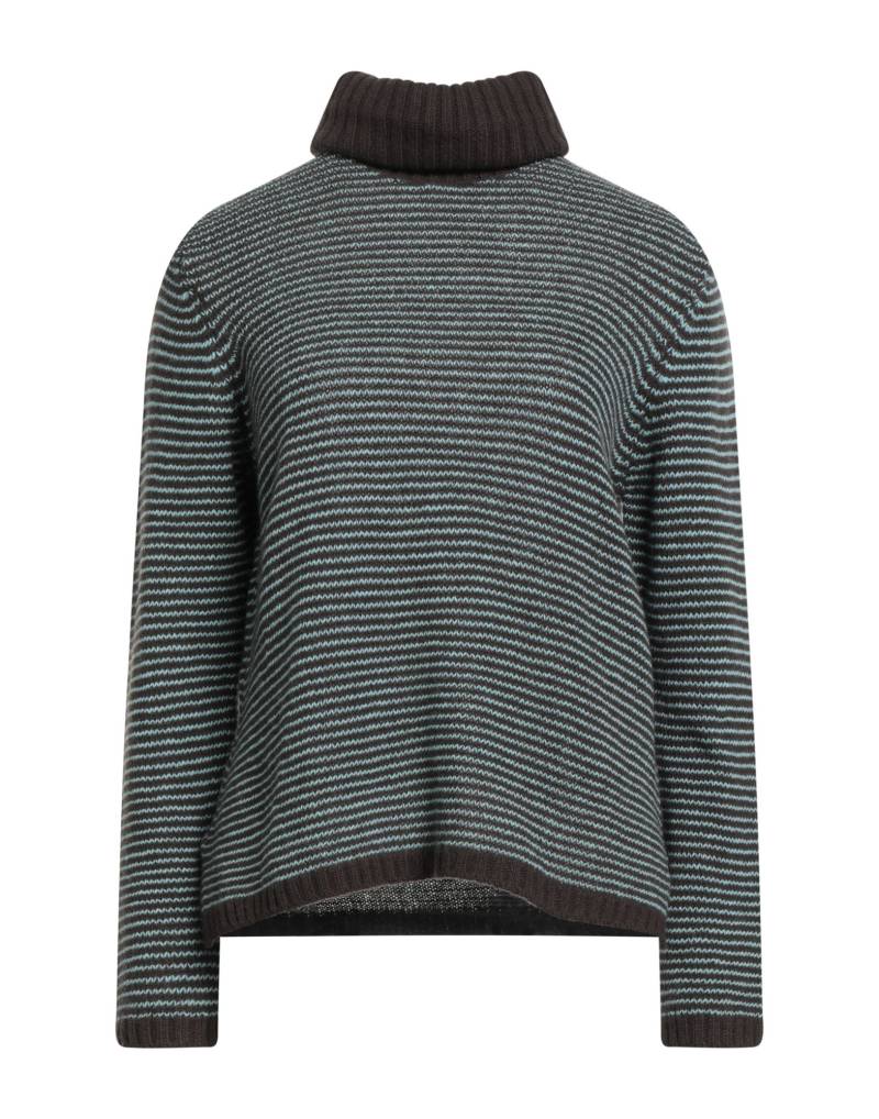 WHYCI Rollkragenpullover Damen Dunkelbraun von WHYCI