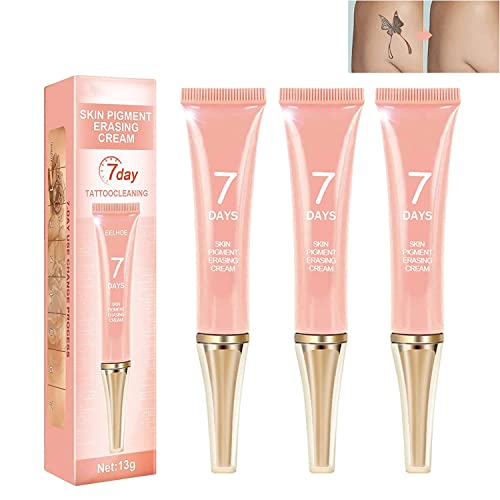 7 Days Permanent Tattoo Removal Cream Skin Tattoos Remover Gel Painless Scarless Removal Maximum Strength Body Tattoo Cleaning (5PCS) von WICKYPRINCE