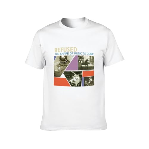 Refused Band Shape of Punk to Come T-Shirt White XXL Refused Band Shape of Punk to Come T-Shirt White XXL von WIDER