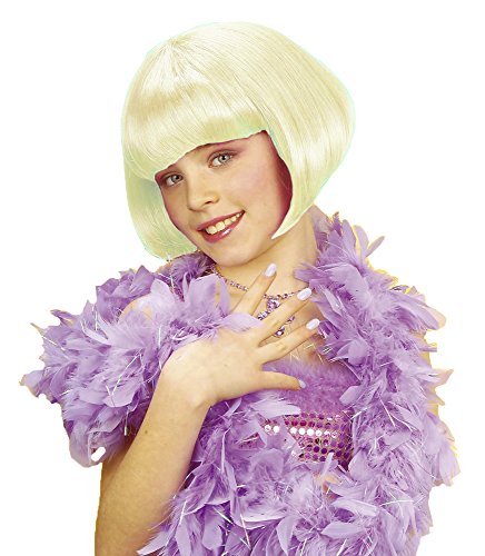 WIDMANN Kinder Pagenkopf Bob Perücke Jazz Girl - Blond - Zum Party Show Theater Kostüm von W WIDMANN MILANO Party Fashion