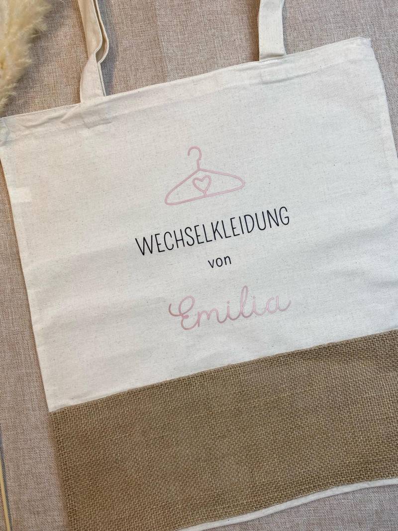 Personalisierter Wechselkleidungsbeutel | Wechselkleidung Kindergarten Schule Beutel Mit Namen Wechselwäsche Wechselsachen Tasche Personalisierter Wechselkleidungsbeutel | Wechselkleidung Kindergarten Schule Beutel Mit Namen Wechselwäsche Wechselsachen Tasche von WIDSNICK