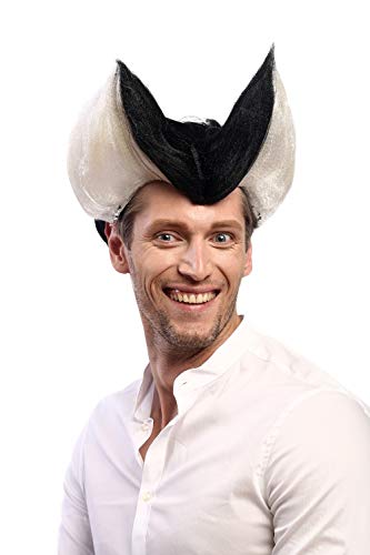 WIG ME UP - 24422-P103-P68 Perücke Damen Herren Karneval Halloween Vampir Dracula Böse Gräfin Bathory Hexe Dämon von WIG ME UP