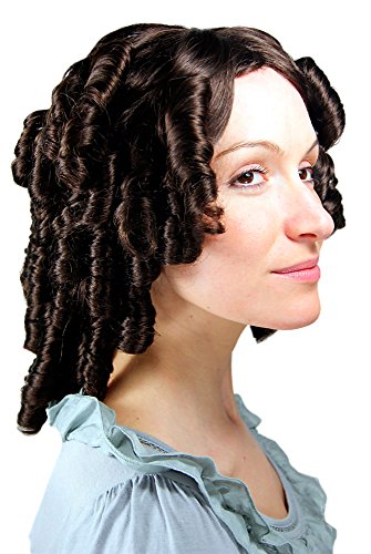 WIG ME UP - 6006A-6 Perücke, braun, Mittelalter, Pirat, Barock von WIG ME UP