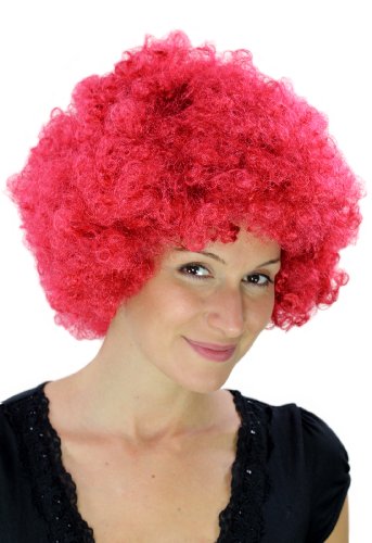 WIG ME UP - PW0011-PC12 Rote Afroperücke Hair Tokyo Foxy Funk Disco von WIG ME UP