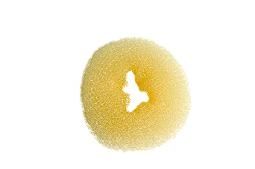 WIG ME UP - RH-046-6x3-blond Duttkissen für Haardutt Dutt Kissen Ring Haarrose Volumen Haarstyling blond sehr klein 6 x 3 cm von WIG ME UP