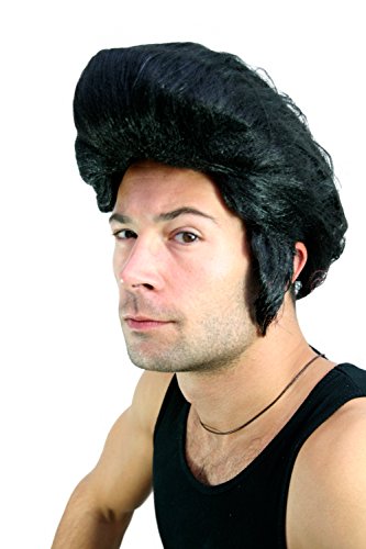 WIG ME UP - lm-706-P103 Perücke: Rockabilly Tolle Fonzie 60er Rock'n'Roll von WIG ME UP