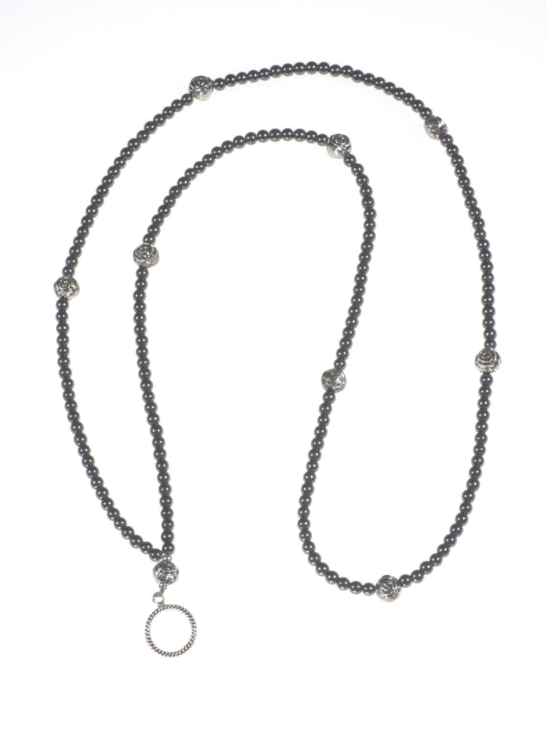 Badge Halter, Schwarz Silber Hämatit Lanyard, Lanyard Lehrer Perlen, Pta Geschenk Für Lehrer, Mitarbeiter Geschenk, Krankenschwester Badge Halter, Schwarz Silber Hämatit Lanyard, Lanyard Lehrer Perlen, Pta Geschenk Für Lehrer, Mitarbeiter Geschenk, Krankenschwester von WIGirlDesign