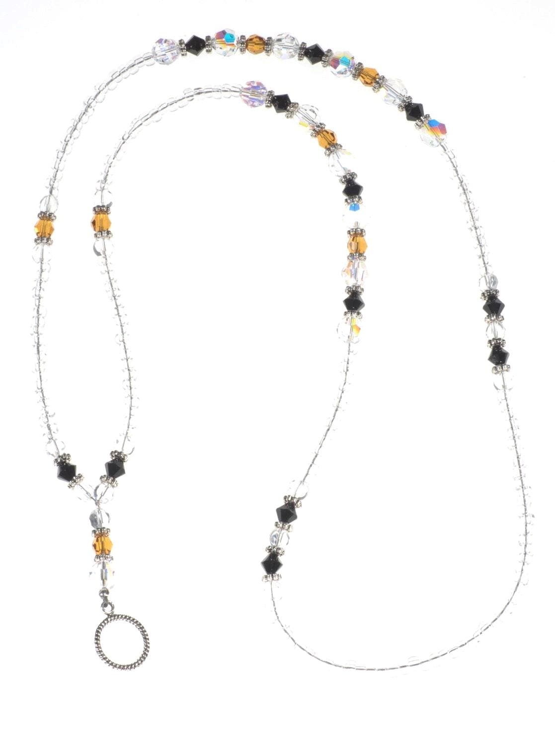Perlen Lehrer Schlüsselband, Schwarz Gelb Kristall Lanyard Krankenschwester, Id Ausweishalter, Geschenk Für Lehrer, Geburtsstein Schmuck Mitarbeiter Perlen Lehrer Schlüsselband, Schwarz Gelb Kristall Lanyard Krankenschwester, Id Ausweishalter, Geschenk Für Lehrer, Geburtsstein Schmuck Mitarbeiter von WIGirlDesign