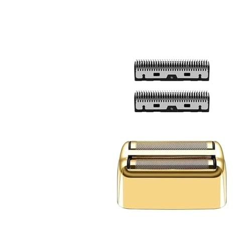 Ersatzkopffolie und Schneidklinge passend for BaBylissPRO, kompatibel mit Barberology, kompatibel mit FXFS2, Elektrorasierer mit Doppelfolie, kompatibel mit BaByliss, Rasierer-Ersatzkopf(FXFS2-Golden) Ersatzkopffolie und Schneidklinge passend for BaBylissPRO, kompatibel mit Barberology, kompatibel mit FXFS2, Elektrorasierer mit Doppelfolie, kompatibel mit BaByliss, Rasierer-Ersatzkopf(FXFS2-Golden) von WIKRQIHL