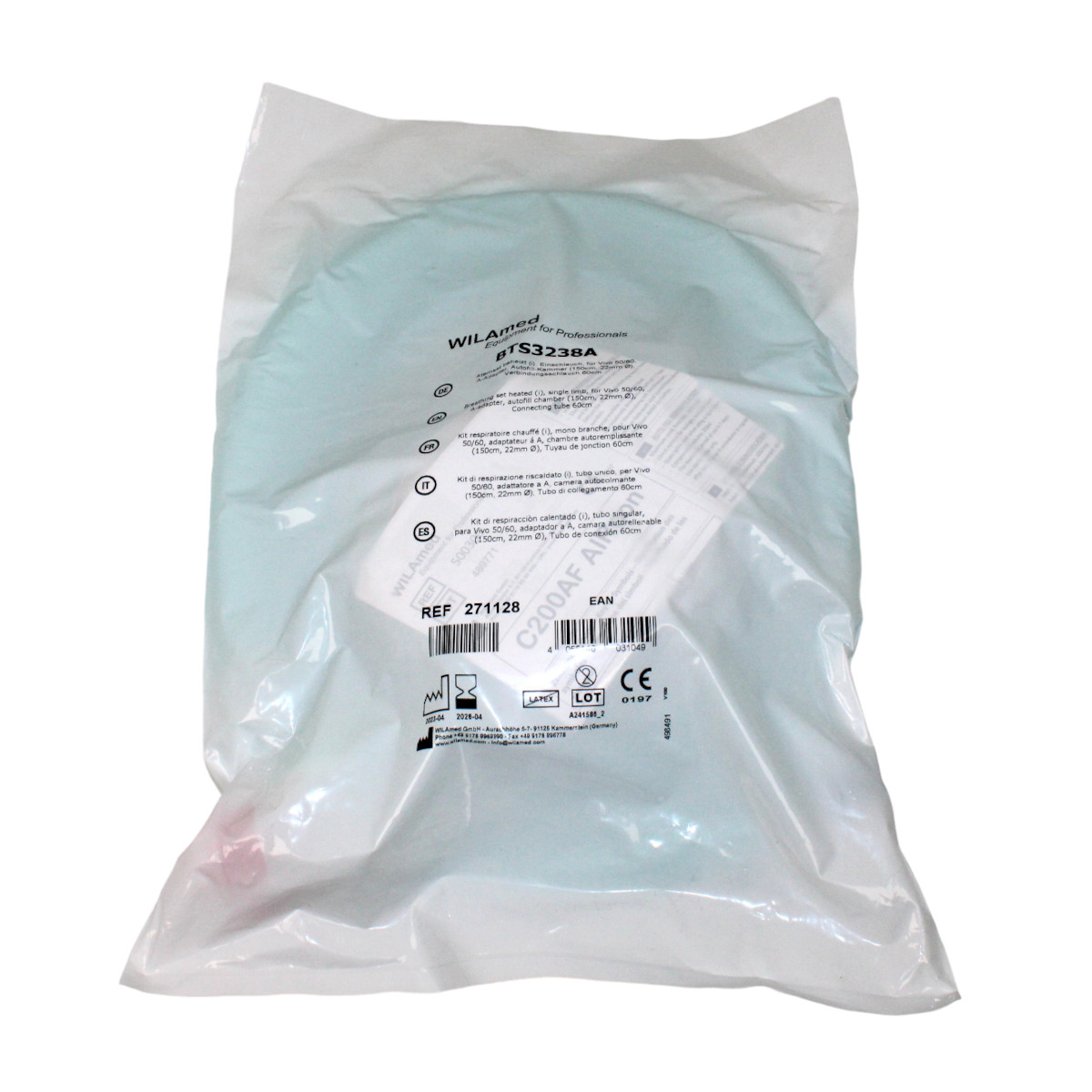 10stk WILAmed 271128 BTS3238A beiheiztes Einschlauchsystem mit A-Adapter 10stk WILAmed 271128 BTS3238A beiheiztes Einschlauchsystem mit A-Adapter von WILAmed