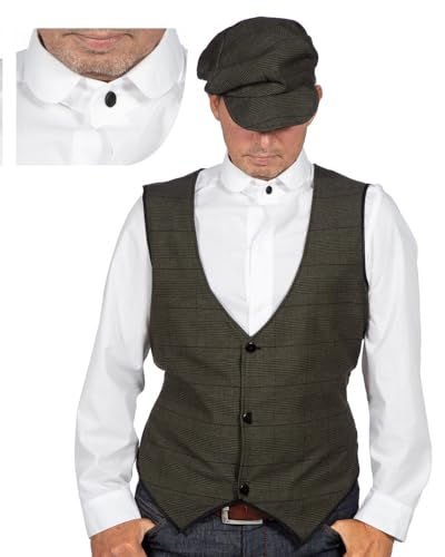 WILBERS & WILBERS 20er Jahre Hemd Kostüm Mafia Roaring The Roaring Twenties 20's 20s von WILBERS & WILBERS