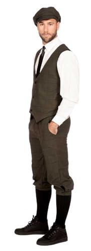 WILBERS & WILBERS - Dunkelgrauer Halblanger 20er Jahre Charleston Gentleman Anzug - Gr. 54 - Peaky Blinders Kostüm Arthur - Herren - Männer - Anzug - SUIT von WILBERS & WILBERS