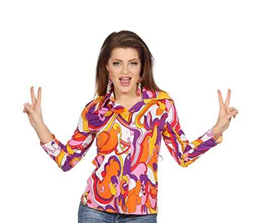 Wilbers Bluse 70´S Partybluse Retrobluse Vintage Kleidung (44) von WILBERS & WILBERS