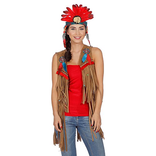 Wilbers NEU Damen-Weste Indianerin mit Fransen, Gr. 42-44 von WILBERS & WILBERS